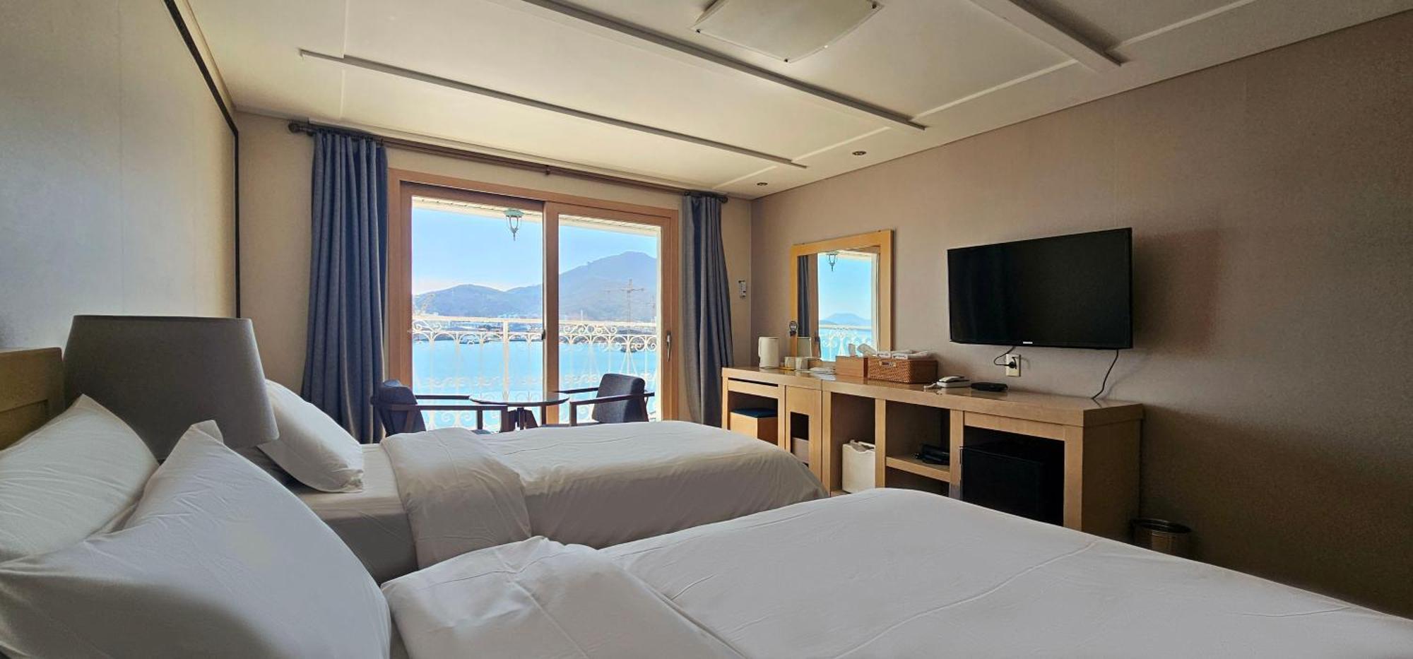 Hansan Hotel Tongyeong Dış mekan fotoğraf
